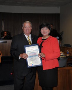 Paramount City Council's annual reorganization meeting